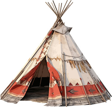 recommend clip art: Native american tent clip art