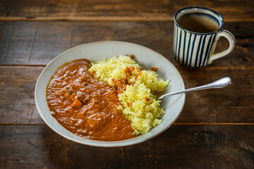 インドカレー_ターメリックライス