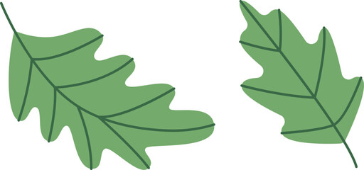 Christmas Floral Foliage Branch and Leaves