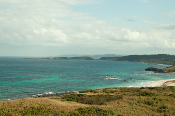 view of the coast of island