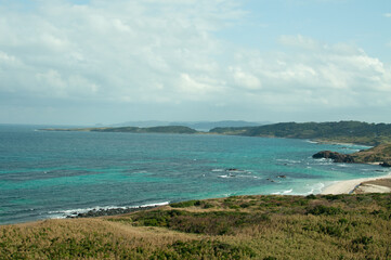 view of the coast of the sea