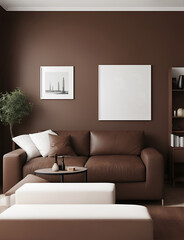 Living Room Brown 1