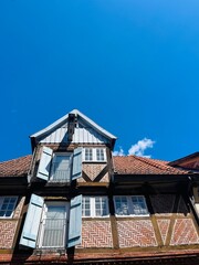 Old traditional German houses
