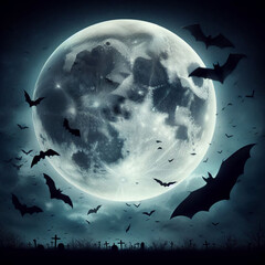 halloween night background