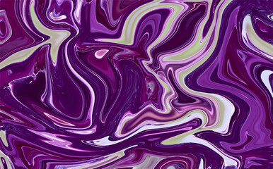 Vector abstract fluid colorful liquid marble paint background	