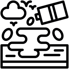 Oil spill Icon