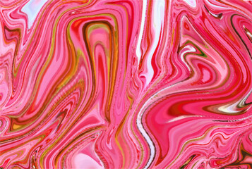 Vector abstract fluid colorful liquid marble paint background	