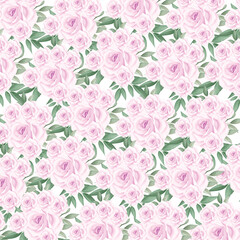 Vector seamless decorative geometric shapes pattern background	