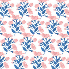 Vector seamless decorative geometric shapes pattern background	