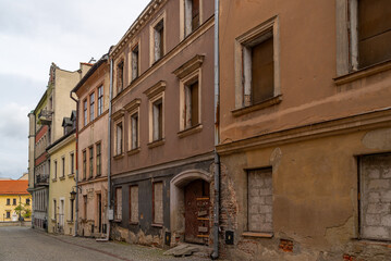 Fototapeta na wymiar street in the old town country