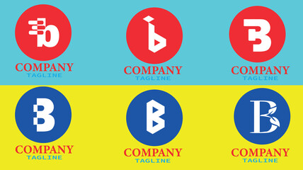B Logo Vector Art, Icons, and Graphics for Free Download