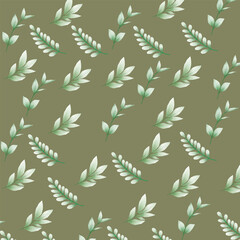 Fototapeta premium Vector seamless decorative geometric shapes pattern background 
