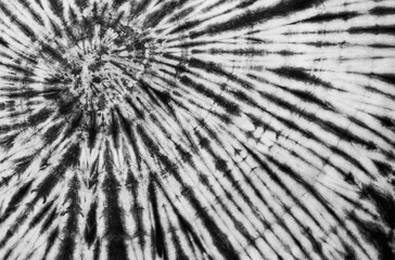 Tie dye pattern in black