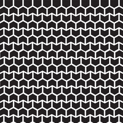 Vector seamless decorative geometric shapes pattern background	
