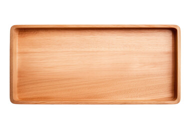 Natural Wood Server Tray Transparent PNG