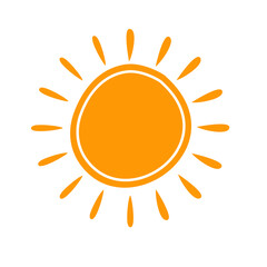 sun cartoon vector