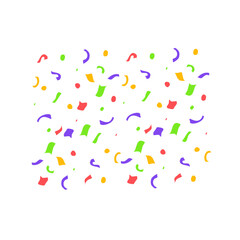 Fototapeta na wymiar confetti vector