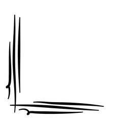 corner frame border vector