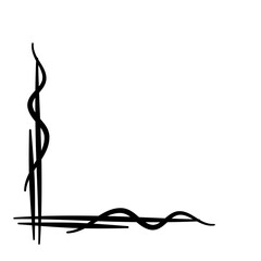 corner frame border vector