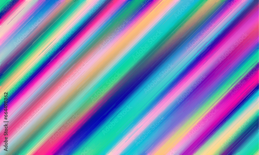 Fototapete Vector background with diagonal defocused thin lines. Vector horizontal image.