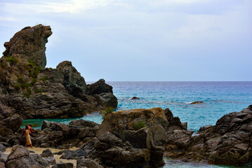 diver's paradise beach Marinella di Zambrone Calabria Italy