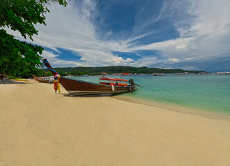 Phi Phi island one of the wonders of beauty just off the coast of phuket thailand. Phi phi island...