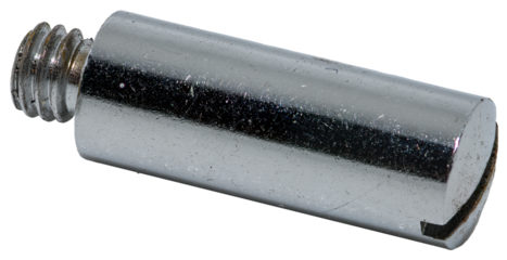 tiny old photo camera screw on transparent background