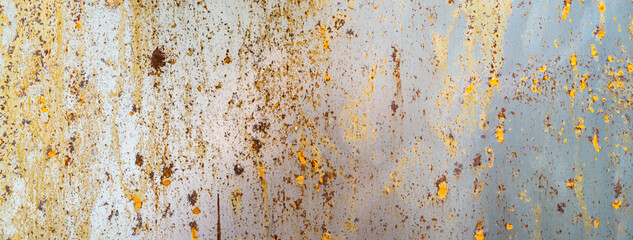 Industrial rusty background old grunge rusty zinc wall for textured background old rusty galvanized rust and scratched steel texture corrugated iron siding vintage background