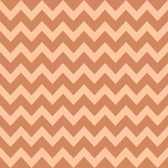 Coral waves zig zag seamless background texture. Popular zigzag chevron pattern on white background