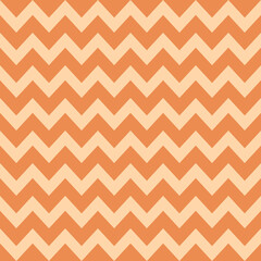 Coral waves zig zag seamless background texture. Popular zigzag chevron pattern on white background