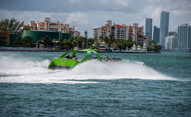 Obraz premium boat on the river