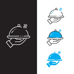 "Food Service Vector Illustration Icon Design"