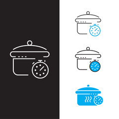 Cooking Time Vector illustration Icon Design