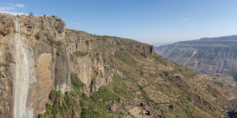 Panoramic view of Simien Mountains, Ethiopia