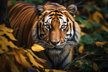 Ussuri tiger in the wild