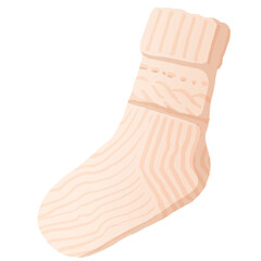 white sock