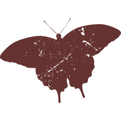 Vintage Butterfly Shape