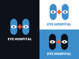 This eye hospital  is an excellent logo. Can be used as your brand.