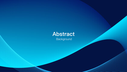 Futuristic technology blue background.Abstract blurred color .gradient mesh vector illustration.