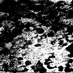 Scratched Grunge Urban Background Texture Vector. Dust Overlay Distress Grainy Grungy Effect. Distressed Backdrop Vector Illustration. Isolated Black on White Background. EPS 10