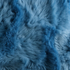 Fototapeta premium Fondo con detalle y textura de tejido peludo y suave de tonos azules