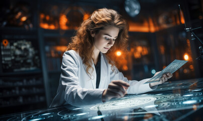 Breaking Boundaries: Woman Scientist in the Lab