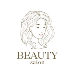 Logo for women beauty salon.