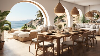 mediterranean dining room