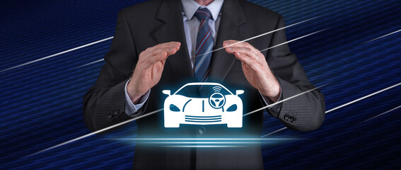 Concept of driverless car insurance