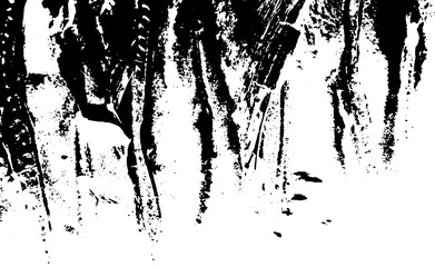 Rustic grunge vector texture with grain and stains. Abstract noise background. Weathered surface. Dirty and damaged. Detailed rough backdrop. Vector graphic illustration with transparent white. EPS10.