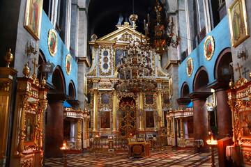 Interior of Transfiguration Cathedral in Chernigov, Ukraine