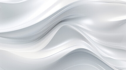 Naklejka premium Liquid Glass and White Oil Flow Background.