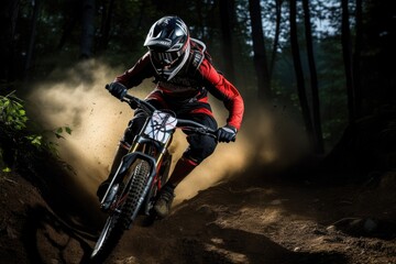 Thrilling Descent, Mountain Biking Adventure