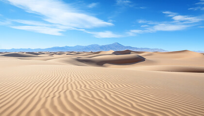 Fototapeta na wymiar Beautiful Sand Dunes in a Scenic Landscape